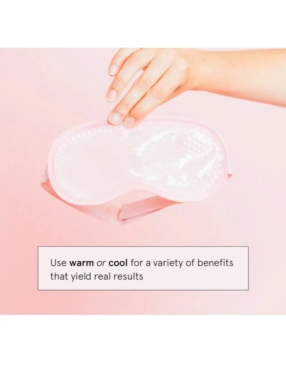 Grace & Stella Hot & Cool Gel Bead Sleep Eye Mask